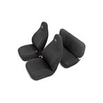 Seat Covers Front and Rear Jeep Wrangler TJ (03-06)/Wrangler Unlimited (04-06) (91001) 1