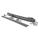 40 Inch Curved CREE LED Light Bar Dual Row Black Series wCool White DRL 1