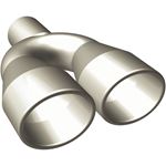 3 X 3.75in. Oval Polished Exhaust Tip (35169) 1