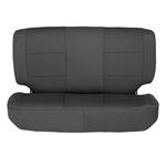 NEOPRENE SEAT COVER SET FRONT/REAR - BLACK 97-02 TJ (471201) 3