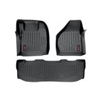 Floor Mats FR and RR Crew Cab Ford F-250/F-350 Super Duty 2WD/4WD (08-10) (M-52102) 1