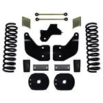4.0 Inch Suspension Lift Kit with Rear Coil Spacers and Black Max Shocks 19-21 Ram 2500 1