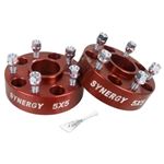 Jeep Hub Centric Wheel Spacers 5X5-1.75 Inch Width 1/2-20 UNF Stud Size (4113-5-50-H) 1