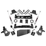 6 Inch Lift Kit Chevy Silverado and GMC Sierra 1500 4WD (2007-2013) (23630) 1