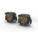 4Banger 2.0 HXB LED Pods (Flood / Yellow)(Set) (BAF138.2) 1