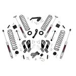 3.5 Inch Jeep Suspension Lift Kit Control Arm Drop 07-18 Wrangler JK Unlimited Rough Country 1