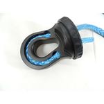 Splicer 3/8-1/2 Inch Synthetic Rope Splice On Shackle Mount Black 3