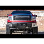 Ford Mesh Grille w30 Inch Dual Row Black Series LED wAmber DRL 0914 F150 1