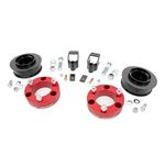 3 Inch Toyota Suspension Lift Kit 03-09 4Runner 4WD w/X-REAS Red Rough Country 1