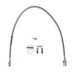 Brake Hose 24 in. Rear Stainless Steel (RE1517) 1