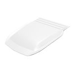 Hood Scoop GAZ Summit White 2019-2024 Silverado 1500 (HS10010-GAZ) 3