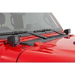 Jeep 2 Inch LED Cube EasyMount Kit 1820 Wrangler JL20 GladiatorBlack Series 1