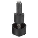 .875 Inch Uniball Tool Black 1