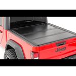 Low Profile Hard TriFold Tonneau Cover 1418 1500 1519 25003500 HD 55 Foot Bed wRail Caps 3