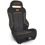 XC Suspension Seat for Polaris RZR Black with Yellow Trim Rear PRP Seats
