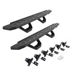 RB30 Running Boards with Mounting Brackets 2 Pairs Drop Steps Kit (6965056820PC) 1