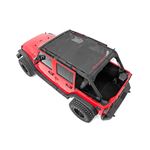 Mesh Bikini Top Plus Black Jeep Wrangler Unlimited 2WD/4WD (2007-2018) (85110) 1