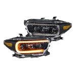 XB LED Headlights: Toyota Tacoma (16-23) (Pair / ASM / Amber DRL) (Gen 2) (LF530.2-A-ASM) 1