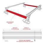 XRS Cross Bars 37 3/4" Side Rail Accessory Kit 3