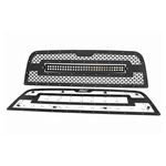 Dodge Mesh Grille w/30 Inch Dual Row Black Series LED 13-18 RAM 2500/3500 Rough Country 3