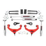 3.5 Inch Lift Kit w/ Overloads Chevy/GMC 2500HD/3500HD 2WD/4WD (11-19) (97530RED) 1