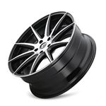 191 191 BLACKMACHINED FACE 18X8 5115 40MM 7262MM 3