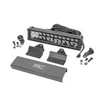 12" DRL LED Light Kit Hood Mount Dual Row Intimidator GC1K/GC1K Crew (95010) 1