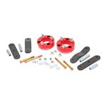 2.5 Inch Nissan Suspension Lift Kit Red 05-19 Frontier/Xterra Rough Country 1