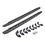 RB30 Slim Line Running Boards with Brackets Kit - Crew Max Only (69641687ST) 1