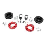 2 Inch Toyota Suspension Lift Kit Red 10-20 4Runner 4WD X-REAS Rough Country 1