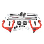 3.5 Inch Lift Kit Toyota Tundra 2WD/4WD (2007-2021) (76830RED) 1