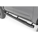 Oval Nerf Step - Double Cab - Black - Toyota Tacoma 2WD/4WD (05-23) (21008)