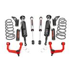 3 Inch Lift Kit Upper Control Arms RR Coils Vertex/V2 Toyota 4Runner (10-24) (76658RED) 1