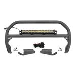 Nudge Bar - 20 Inch Chrome Single Row LED - OE Modular Steel - Ford Bronco (21-23) (51103) 1