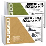 45 Watt Jeep JK 2-Door (2011-2018) Two-Way GMRS Mobile Radio Kit 3