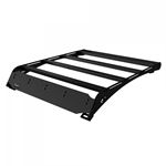 Polaris RZR Trail (No Roof) 2021 Roof Rack Cutout for 30 Inch Light Bar Red Texture 1