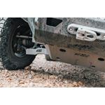 T2/T3 Toyota Tacoma Front Skid Plate 2005+ Aluminum Bare Metal 3