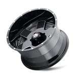 ARMOR (AT155) BLACK/MILLED 20 X9 8-165.1 -12MM 125.2MM (AT155-2981M-12) 3