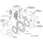 UTV6 Front Brake Kit 3