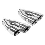 3in. Round Polished Exhaust Tip (35229) 1