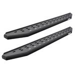 RB20 Running boards - Complete Kit: RB20 Running board + Brackets + 2 pair RB20 Drop Steps - Texture
