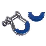 D-RING  Shackle Isolator Blue Pair 1