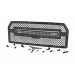 Ford Mesh Grille w30 Inch Dual Row Black Series LED 1517 F150 1