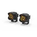 1Banger HXB LED Pod (Wide / Yellow)(Pair) (BAF101) 1