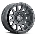 Compression Double Black 17 x 8.5 / 6 x 5.5 25mm Offset 5.75" BS 1