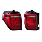 XB LED Tail Lights: Toyota 4Runner (10-24) (Pair / Red) (Gen 2) (LF738) 1