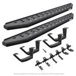 RB20 Running Boards with Mounting Brackets 2 Pairs Drop Steps Kit (6943068020T) 1