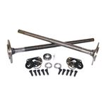 One Piece Axles For 76-79 Model 20 CJ7 Quadratrack With Bearings And 29 Splines Kit Yukon Gear and A
