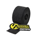 Black Exhaust Wrap 2 In X 25 Ft Roll (322025) 1