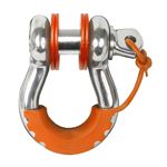 D Ring Isolator Washer Locker Kit 2 Locking Washers and 8 Non-Locking Washers Fluorescent Orange 1
